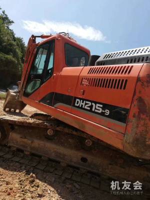 江蘇蘇州市19萬元出售鬥山中挖DH215挖掘機