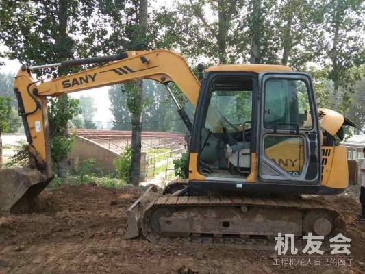 北京14.5萬元出售三一重工小挖SY75挖掘機