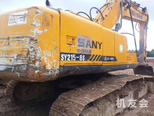 江苏苏州市22万元出售三一重工中挖SY215挖掘机