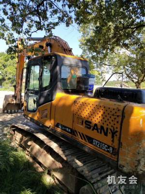 江蘇蘇州市23萬元出售三一重工中挖SY215挖掘機