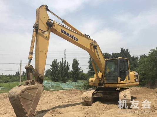 江蘇蘇州市45萬元出售小鬆中挖PC200挖掘機