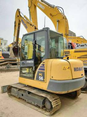 江蘇蘇州市16.8萬元出售小鬆小挖PC56挖掘機