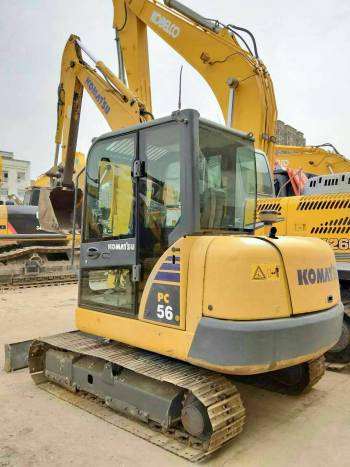 江苏苏州市16.8万元出售小松小挖PC56挖掘机