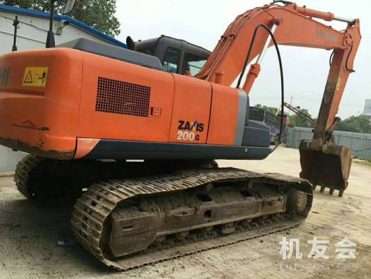 安徽安慶市42萬元出售日立中挖ZX200挖掘機