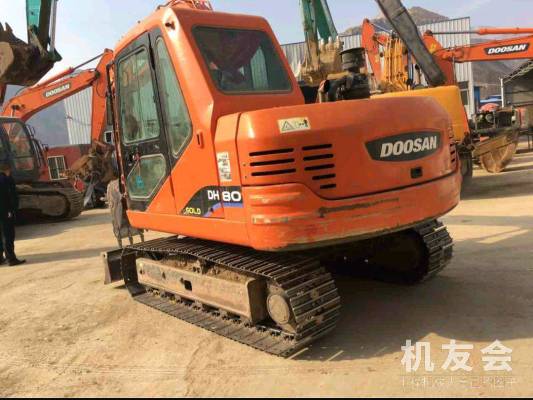 寧夏石嘴山市18萬元出售鬥山小挖DH80挖掘機