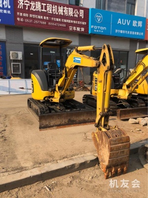 山東濟寧市16.8萬元出售小鬆迷你挖PC30-3挖掘機