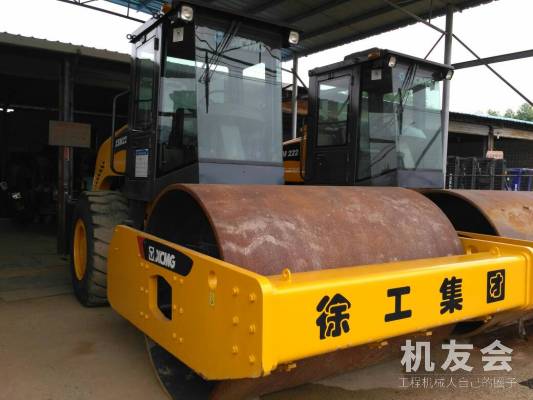 廣東肇慶市出租徐工機械式22噸XSM222單鋼輪壓路機