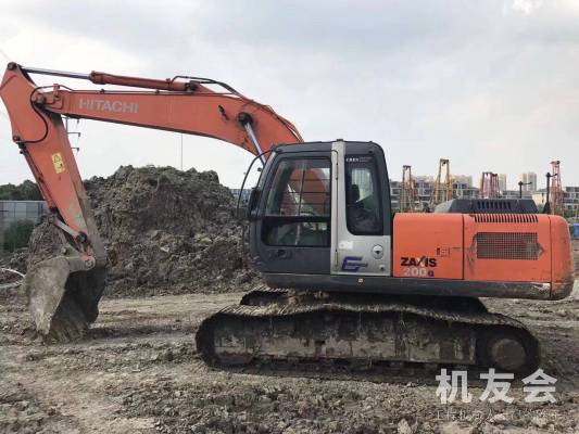 江西上饒市45萬元出售日立中挖ZX200挖掘機
