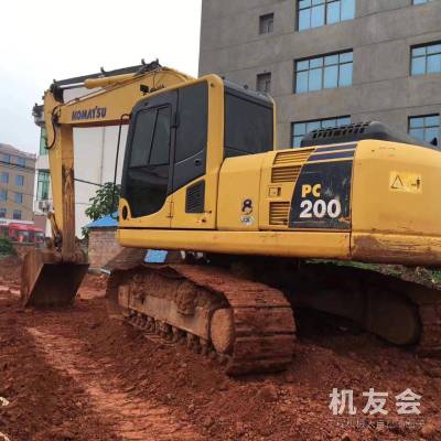 安徽安慶市47萬元出售小鬆中挖PC200挖掘機