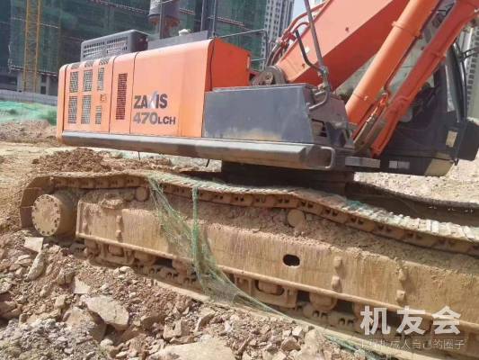 山西臨汾市165萬元出售日立特大挖ZX470挖掘機
