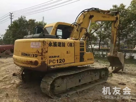 江苏苏州市22万元出售小松小挖PC120挖掘机