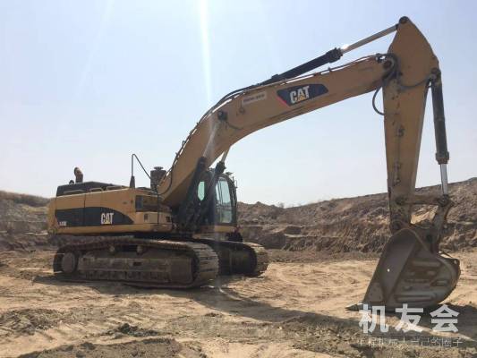 甘肅酒泉市180萬元出售卡特彼勒特大挖349挖掘機