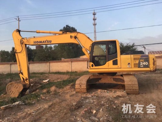 湖南岳阳市37万元出售小松PC240挖掘机