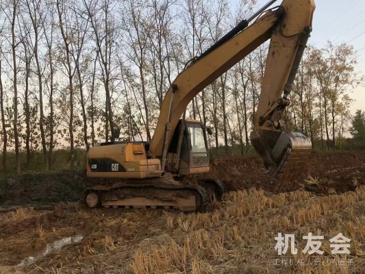 浙江嘉興市53萬元出售卡特彼勒320挖掘機