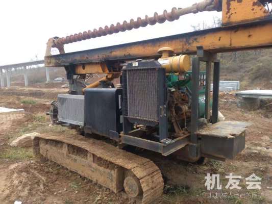 新疆博尔塔拉8万元出售光伏打桩机200旋挖钻