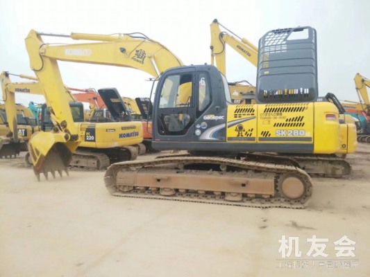 江苏苏州市46万元出售神钢SK260挖掘机