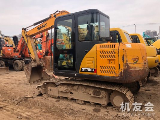 江蘇無錫市17萬元出售三一重工SY75挖掘機