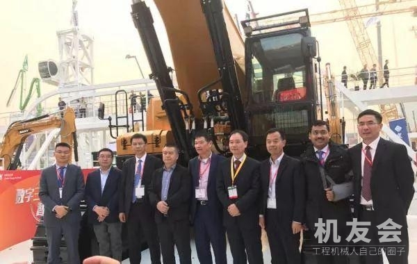 「bauma2018」三一重机23台挖掘机参展 大吨位SY950H宝马展揭幕