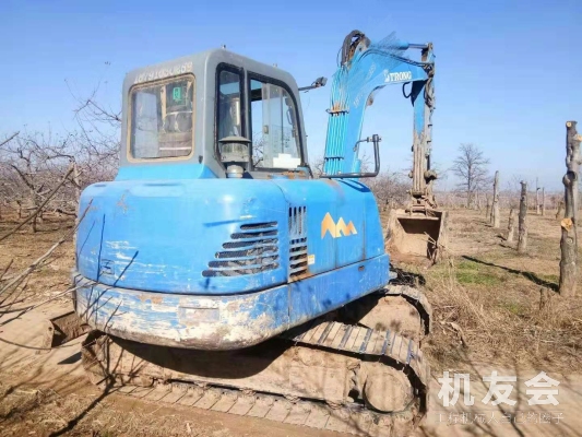 陝西西安市9.5萬元出售山重建機60一8挖掘機