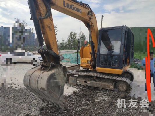 河南南陽市27.8萬元出售現代現代75挖掘機