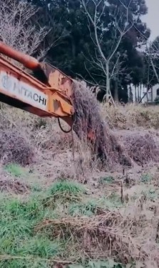日本发现古董老挖机
