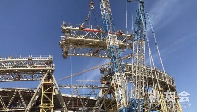 重大突破！中国承建卡塔尔世界杯主体育场主体钢结构吊装完成