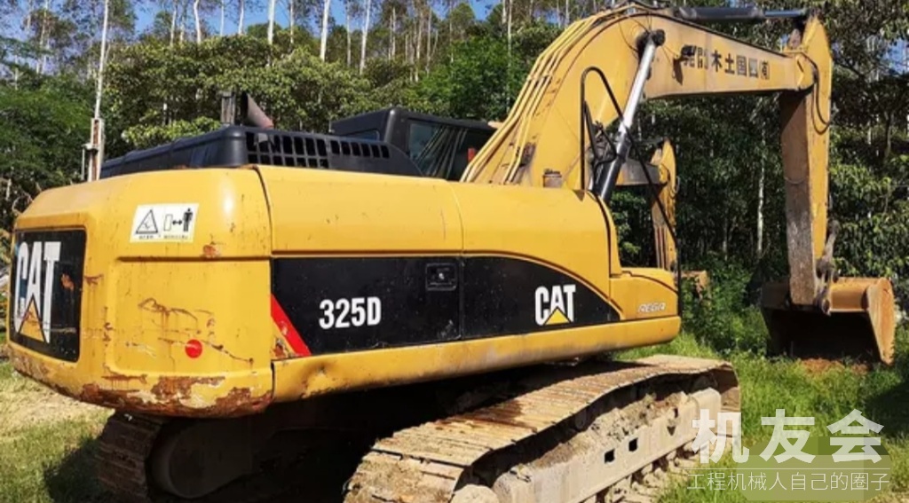 卡特CAT325D挖掘機鏟鬥不能動作怎麽排除故障