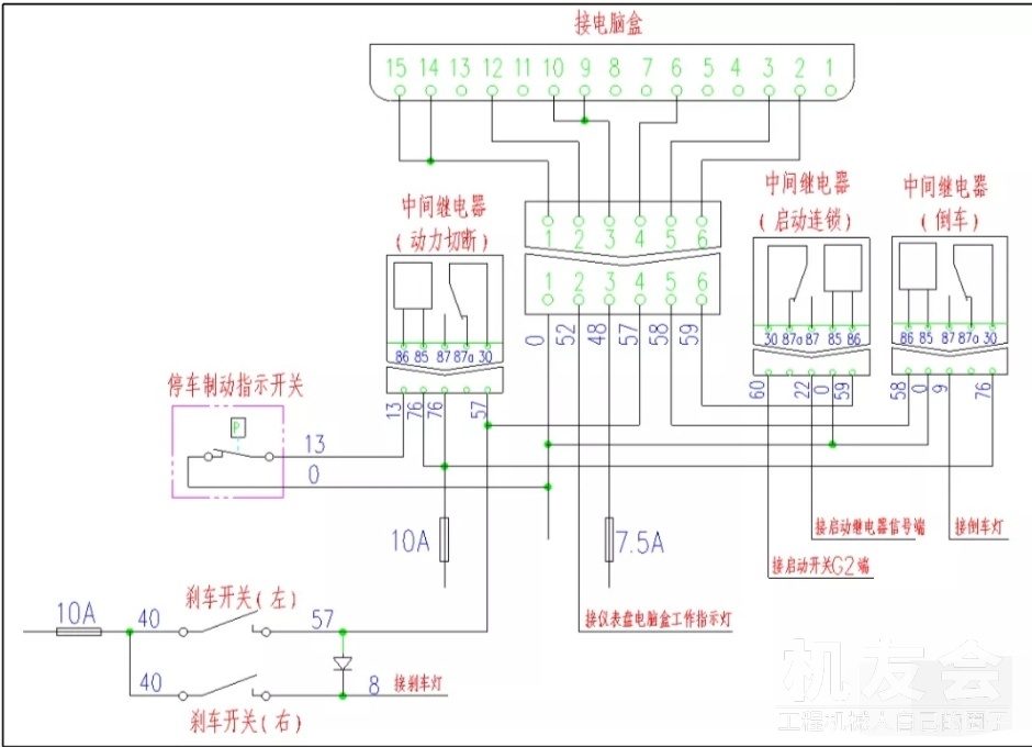 装载机照明系统常见故障如何检修排除