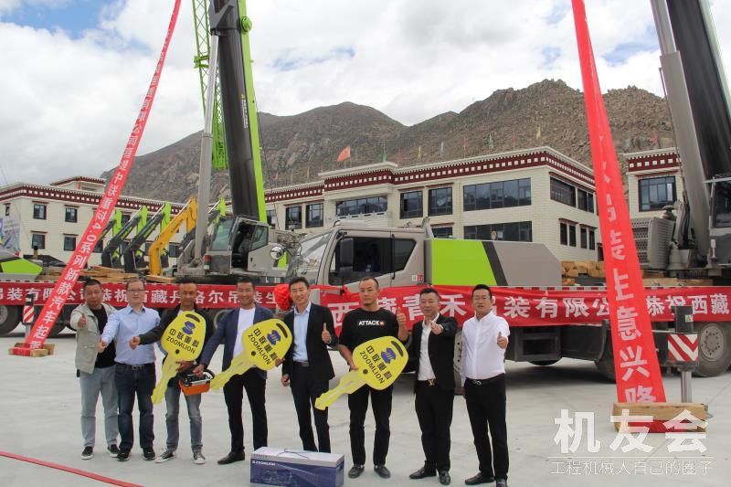 视野 | 签下西藏最大吨位起重机，这就是90后吊装“后浪”