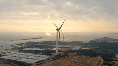 【資訊】中國單機容量最大海上風機在廣東省成功吊裝
