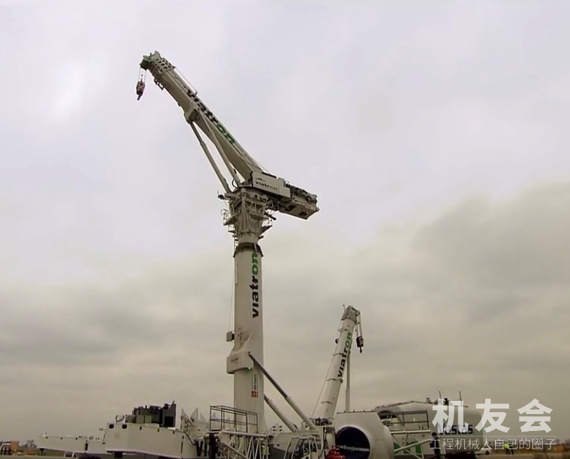 國企隊伍裏的“進口1100噸”吊車，這玩意兒專幹風電！