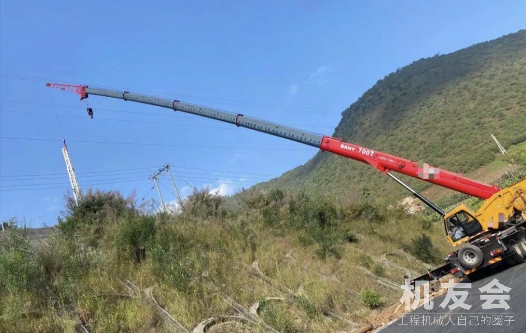 吊車實測：36米跨度送2噸，50噸工況確實給力！