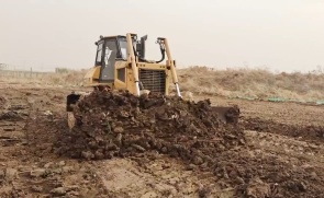 山工机械818F推土机  吉林省时时机械设备工程有限公司施工